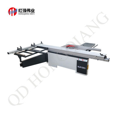 comprare Max Cutting Width 800mm Woodworking Sliding Table Saw Offering Tilting Angle Saw Blade Zero to 45 Degrees for Smooth Angle Cuts fabbricazione online
