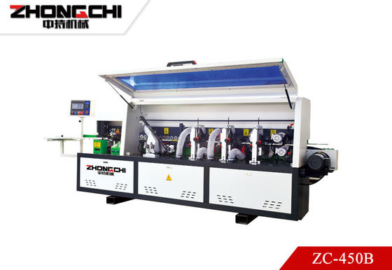 ZC-450B Macchina per le bande di bordo di legno Macchina per le bande di bordo automatiche 8.1KW