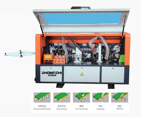 5 Funzione Auto Edge Bander Machine con taglio della punta